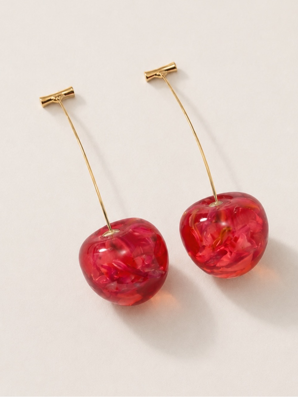 New! Preppy Colorful Cherry Drop Earrings (3038) NWOT